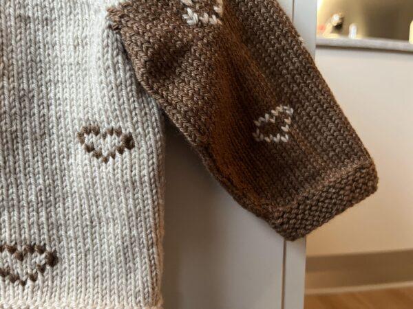 Knitted baby blouse - Sweetheart - Image 11