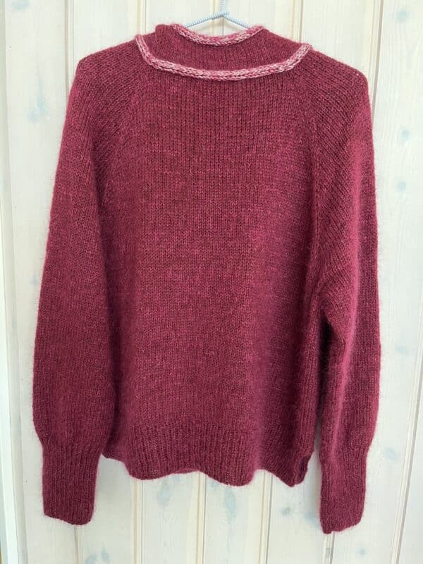 Knitted hoodie, pattern - Image 2
