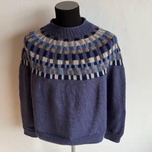 Sweater til kvinder - "firkanten"