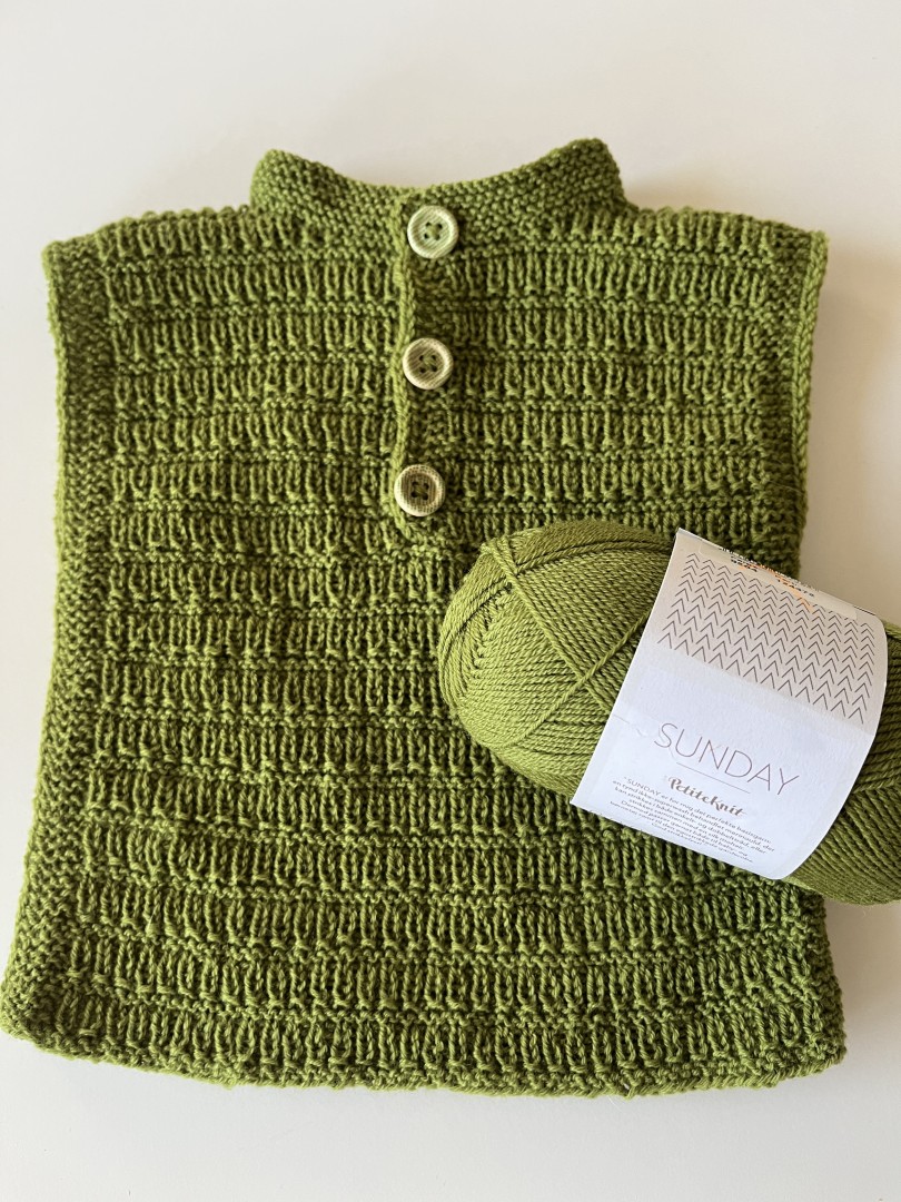 Knitted baby vest - Image 12